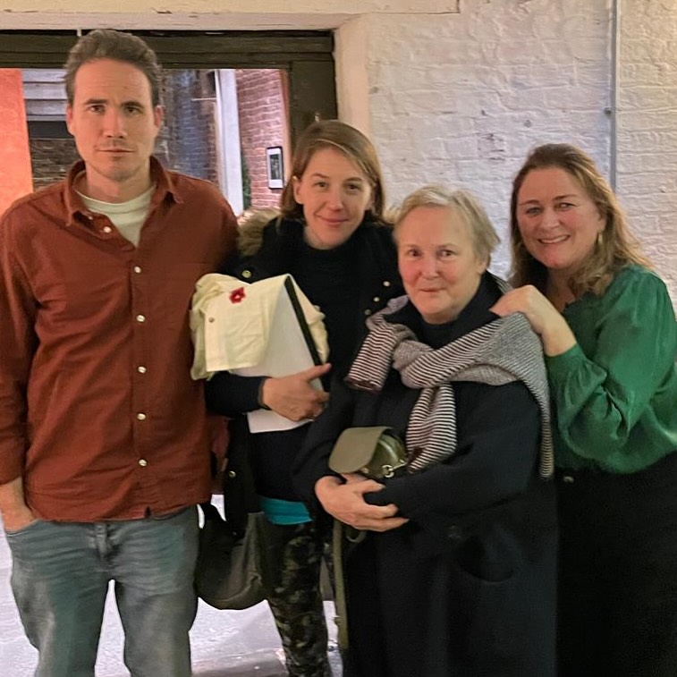 gemwhelanw043's tweet photo. Last Friday  I had the privilege of reading 's new play aloud with my dear friend  under the superb direction of  in front of a full house - we did well 🎭 🧡 🫶🏻 https://t.co/uUJClZuMOw
