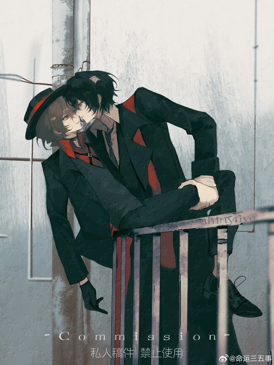 DaChuuWeibo's tweet photo. 🎨 @命运三五事
📚 纠缠一辈子吧🧣🎩 ​​​
#太中 #DaChuu #skk #soukoku https://t.co/ePENXV86aG
