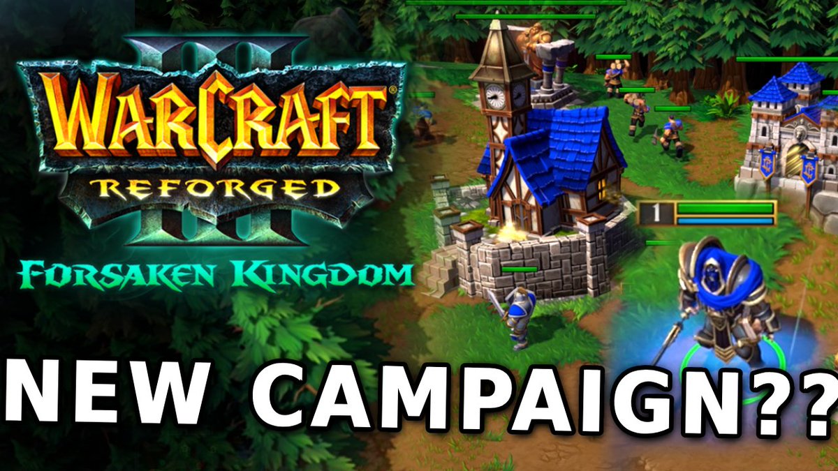 Back2Warcraft's tweet photo. Warcraft 3 Forsaken Kingdom: New Expansion after 23 Years is out! https://t.co/X3Dof0xBsx