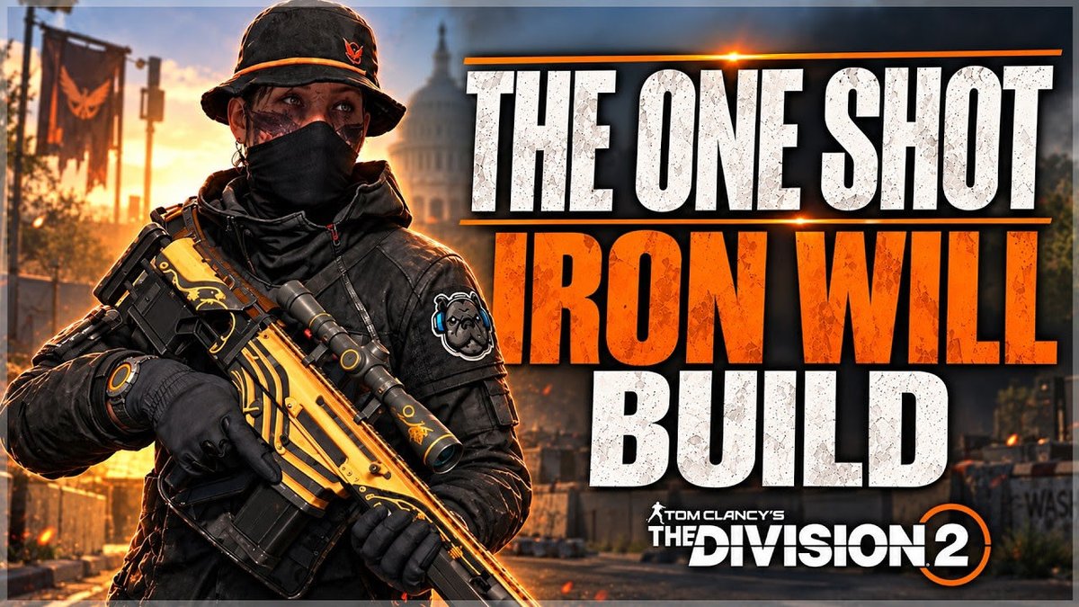 NothinButSkillz's tweet photo. I was WRONG about the Iron Will Exotic! 🔥

Have you been looking for a Determined 2.0 build? The Iron Will Build might be exactly what you’ve been waiting for.

It’s not quite as fast as the OG Determined talent, but it gets the job DONE! 💥🎯

Don’t sleep on this one. 👀
#TheDivision2

Watch here: https://t.co/e5qHyacSjF