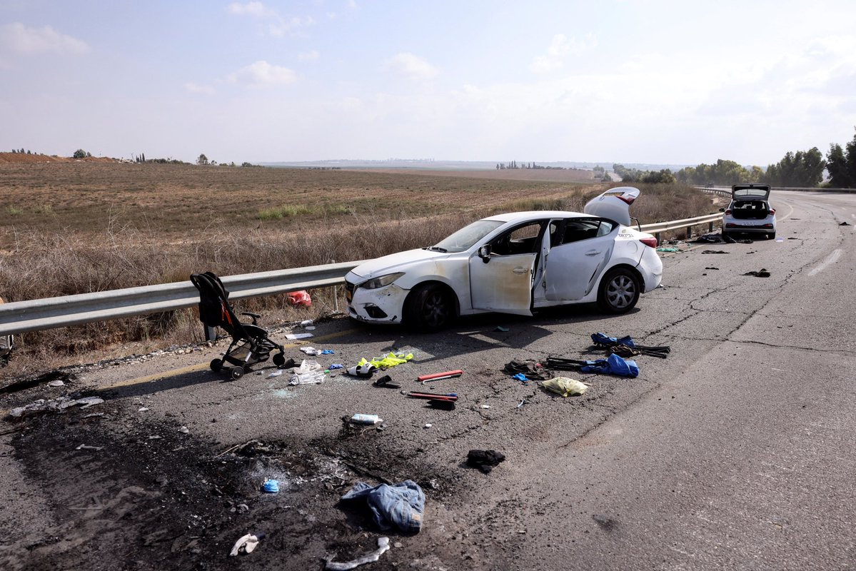TrumpGirlLove's tweet photo. OCTOBER 7 WAS NOT “RESISTANCE.” IT WAS A MASSACRE.

Hamas murdered families in their homes.

They burned people alive.

They raped women and dragged hostages into Gaza.

That is the ideology.

Not a slogan. Not a “context” footnote.

It has no place in the United States.

Nova festival road / festival site after the October 7, Nova festival.​​​​​​​​​​​​​​​​​​​​​​​​​​​​

Photo: Reuters / ABC News