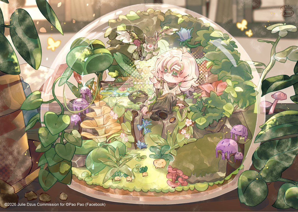 JulieDzus's tweet photo. @khifun96 This is my recent commission on Facebook, very appreciate for the giveaway 🥺🫶💕 https://t.co/5o253ARkSP