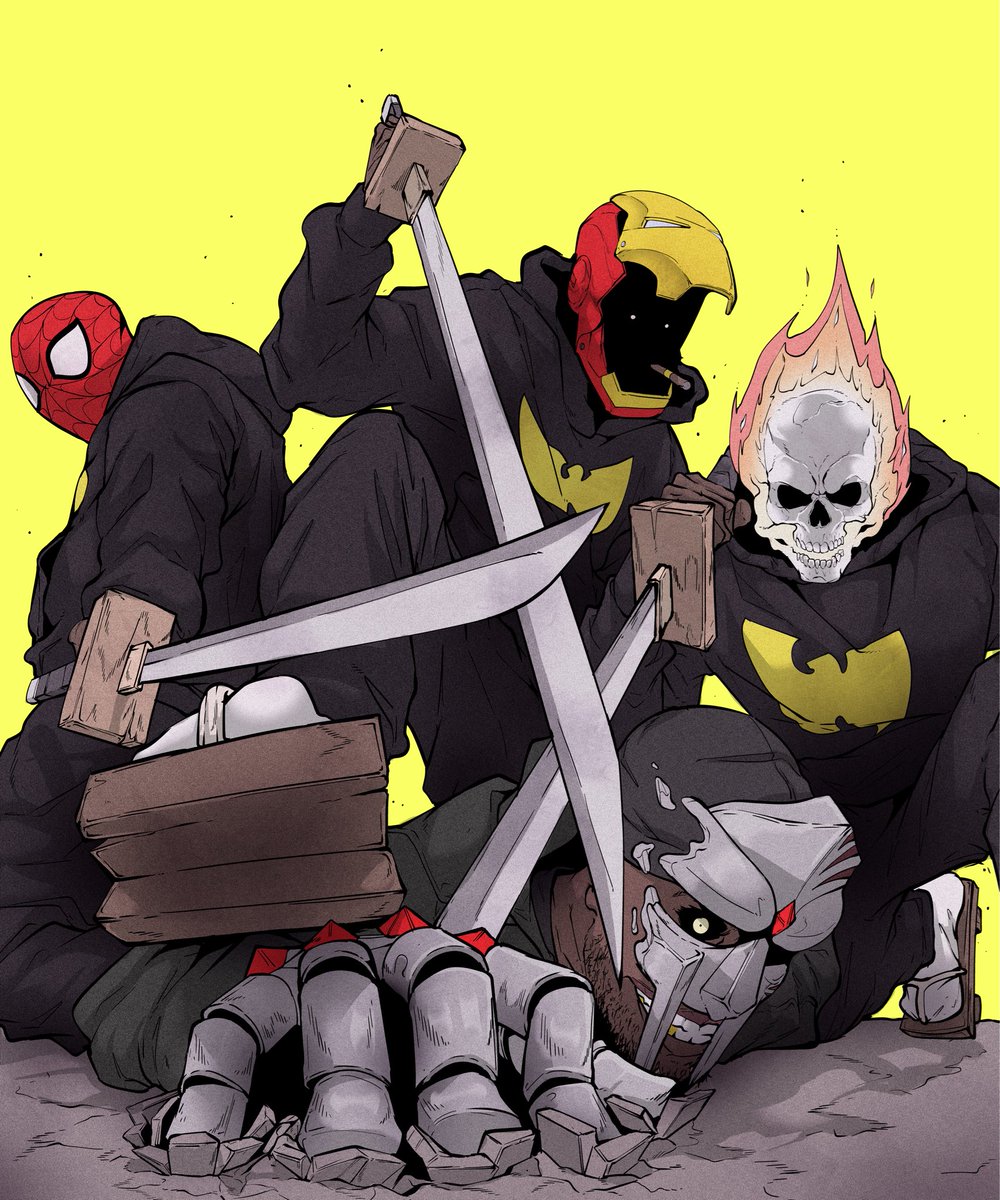 RemIllustration's tweet photo. MF DOOM VS WU-TANG X BLEACH https://t.co/Dp4CZ6gGBB