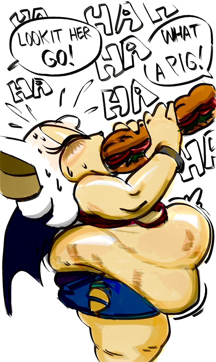Ultra_aka_Ross's tweet photo. 5K in four hours for that, sheesh. Fine. Ya like Rouge the Brat so fuckin much, take another one. Last one for a while. I really gotta do a master study after this silly nonsense. https://t.co/7v2bBRofxv