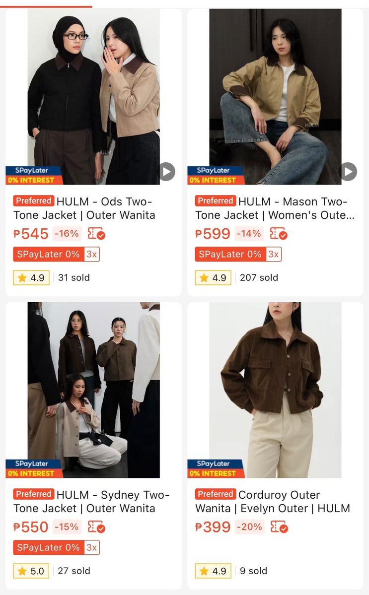 itsamivibesbfhy's tweet photo. BYE UNIQLO, BYE H&amp;M!! ✋😭 

GUYS, ’DI KO NA TALAGA 'TO KAYA I-GATEKEEP!! Found a Shopee store na literal na YSL-level vibes pero definitely hindi YSL-level price. 🧥💅🏻✨￼ https://t.co/PuGTQTI1iv