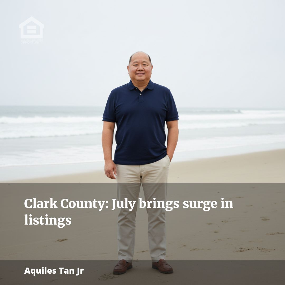 achanturus's tweet photo. Clark County Sees a Surge in New Listings This July
This July, Clark County experienced a 3% uptick in new property listings—a welcome change for anyone navigating our dynamic Las Vegas real estate landscape. More options mean buyers have greater flexibility, and sellers are ... https://t.co/DVgkgTAlUf