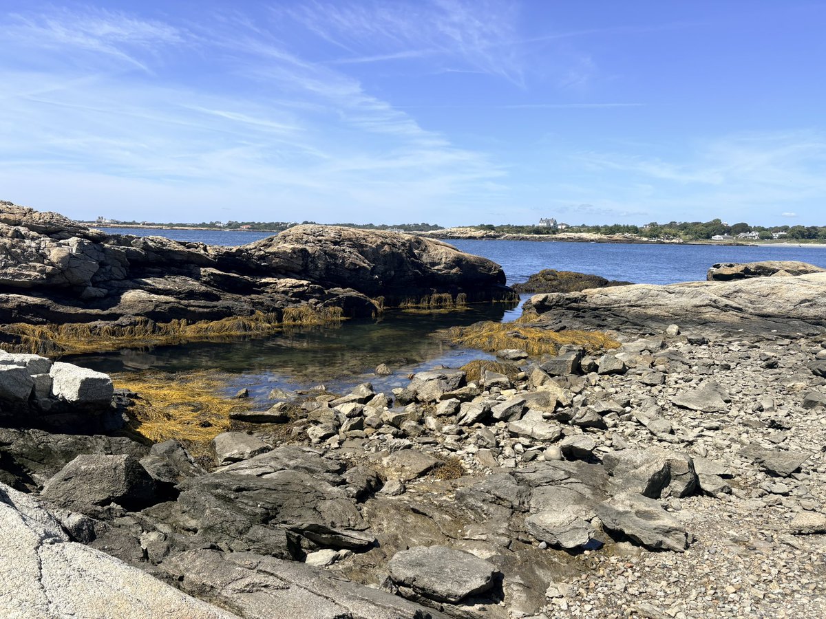LSBofEBB's tweet photo. Heading home from the Newport Cliff Walk. Beautiful day for it. #iphonepic #RhodeIsland #seascape #coastal https://t.co/wYvLopX2cl