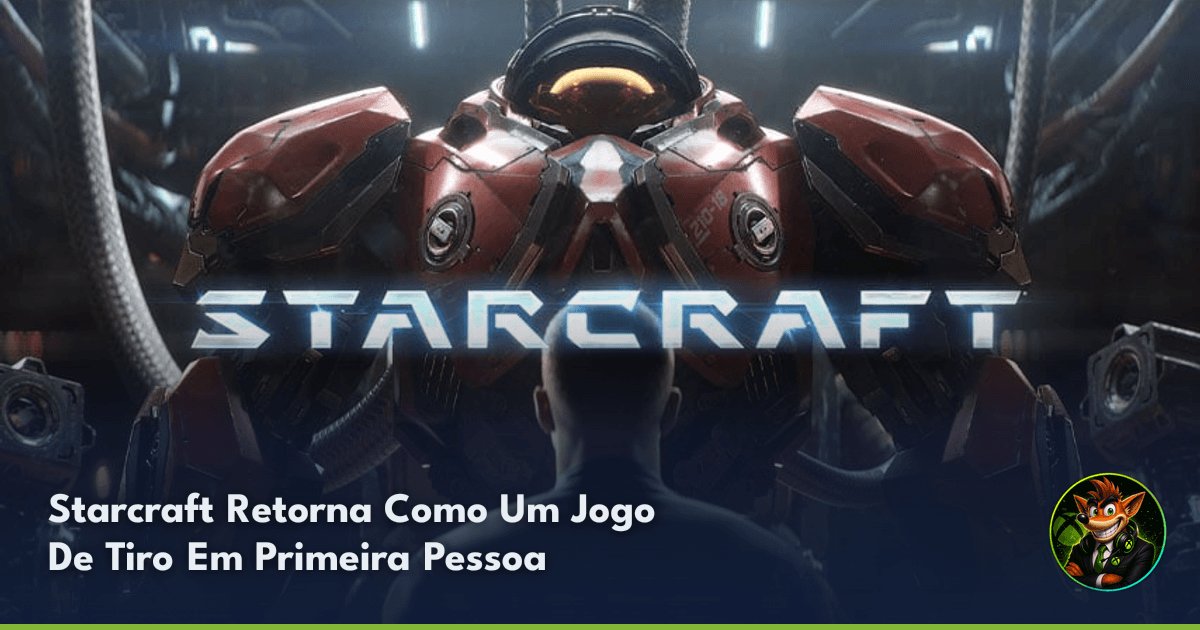 PastorXbox's tweet photo. Starcraft Retorna Como Um Jogo De Tiro Em Primeira Pessoa

StarCraft está oficialmente de volta! O anúncio aconteceu na BlizzCon 2026, onde Dan Hay revelou que a franquia receberá um novo título em 2030, marcando o primeiro lançamento inédito desde StarCraft: Remastered, de 2017. 

Segundo o executivo da Blizzard, o novo projeto será um shooter em primeira pessoa, afastando‑se da tradicional estratégia em tempo real que definiu a série por décadas. Hay destacou sua paixão por trabalhar na Blizzard e sua empolgação com o retorno da saga.

"Este é um tipo diferente de lançamento de StarCraft, pois será um jogo de tiro."

O trailer cinematográfico mostrou soldados se preparando para combate terrestre, acompanhado de uma narração de propaganda do Dominion que explica a importância da luta para a salvação da humanidade.

https://t.co/GtolDOb7Vg
#Xbox
#StarCraft #Blizzard #BlizzCon2026