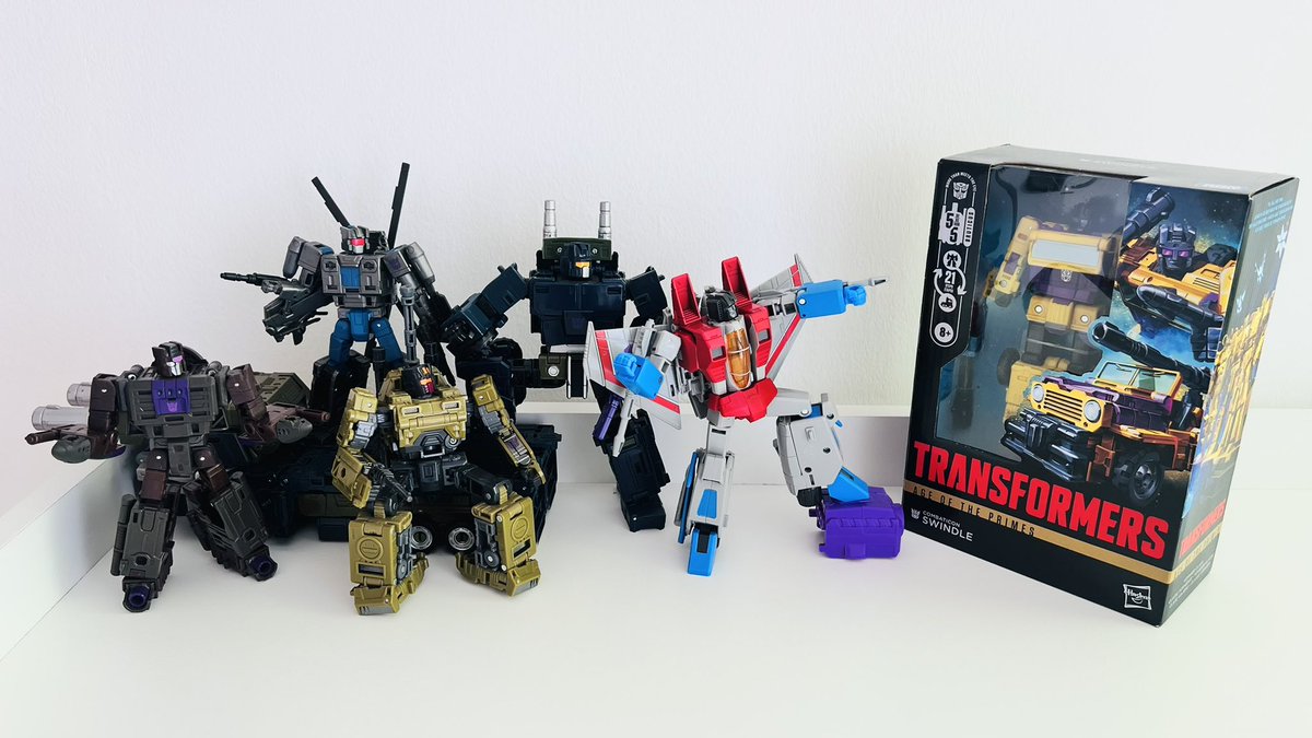 drios53's tweet photo. 5 de 5 🤩. Swindle is here! #Decepticons #Transformers https://t.co/3Qg1tNvx3u