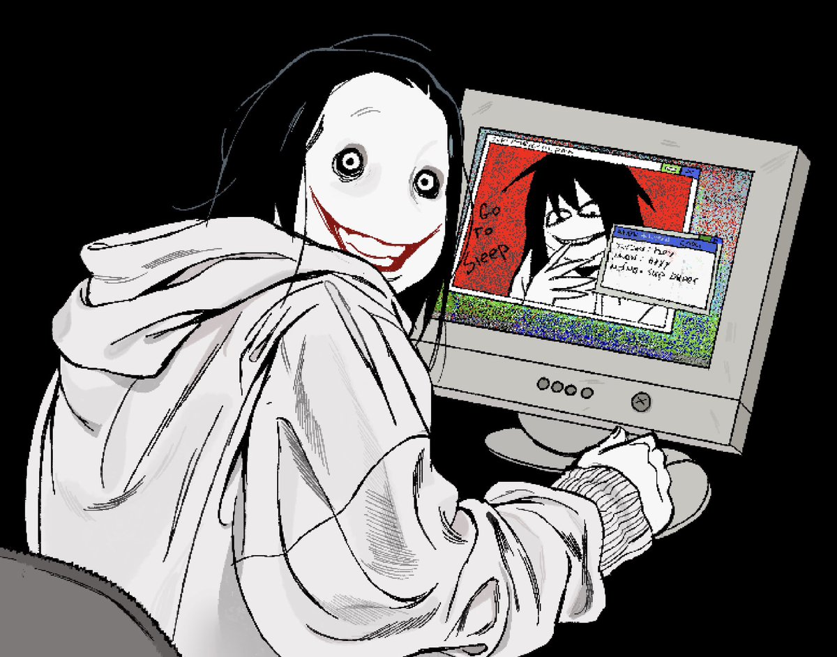 mememonta's tweet photo. fanart 
#creepypasta https://t.co/cUlkFq60b9