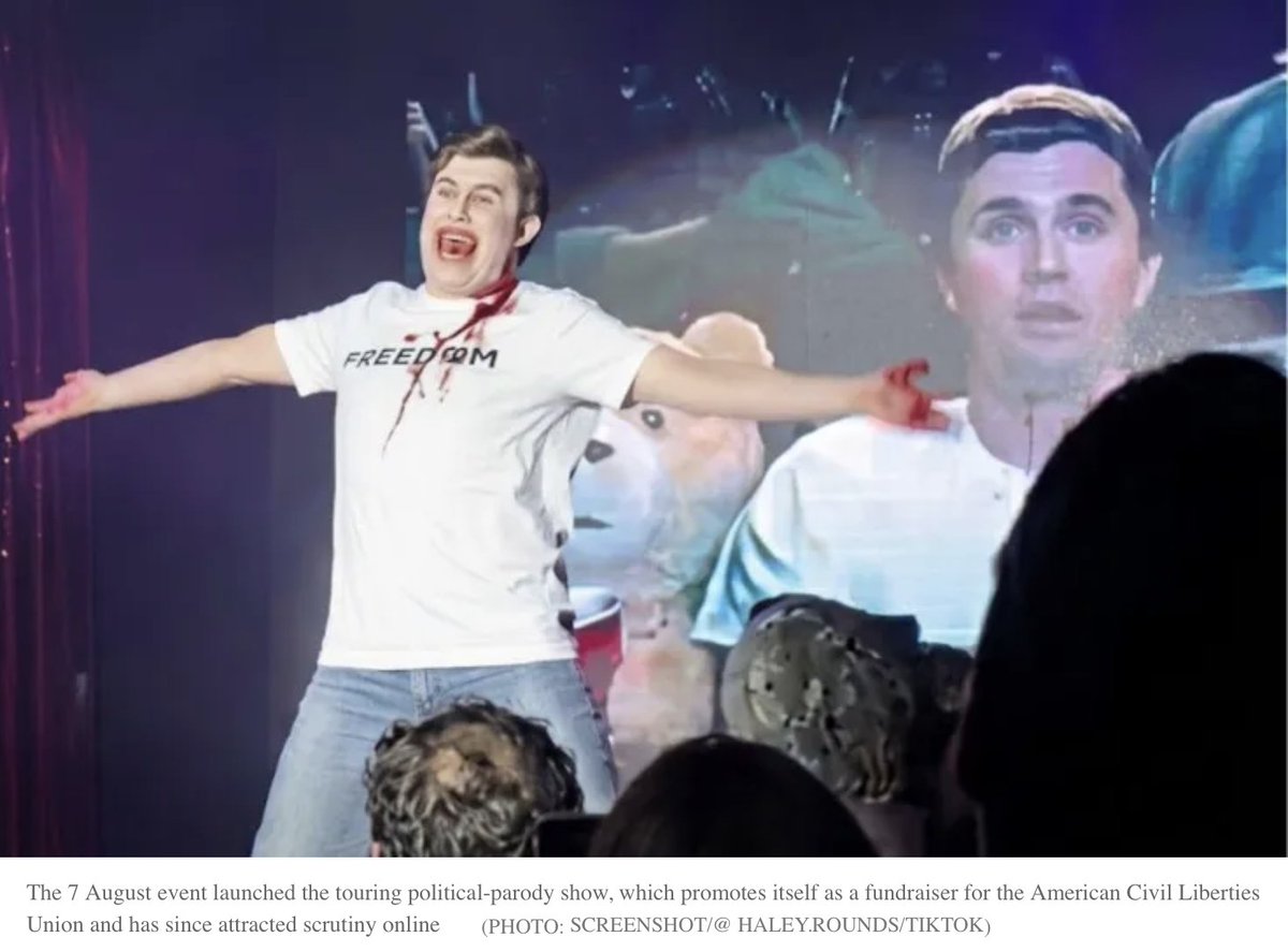 JennMGreenberg's tweet photo. In all my life, I have never heard of anyone reenacting or celebrating the death anniversary of  ...

John F. Kennedy
Robert F. Kennedy
Martin Luther King
John Lennon
Tupac Shakur

Or even of terrible people like ...

Adolph Hitler
Osama Bin Laden
Charles Manson
Saddam Hussein
Jeffrey Epstein

This only happens to Charlie Kirk.

And that tells you absolutely everything you need to know about his detractors. They're evil.
