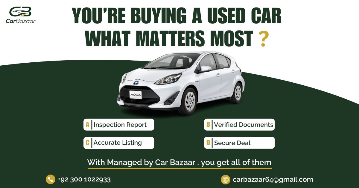 Jacquelynnulq's tweet photo. A smart buyer looks beyond the price. What matters most to you when choosing a car? Share below or DM Car Bazaar for expert guidance and great deals. https://t.co/DiYVnTuuRH