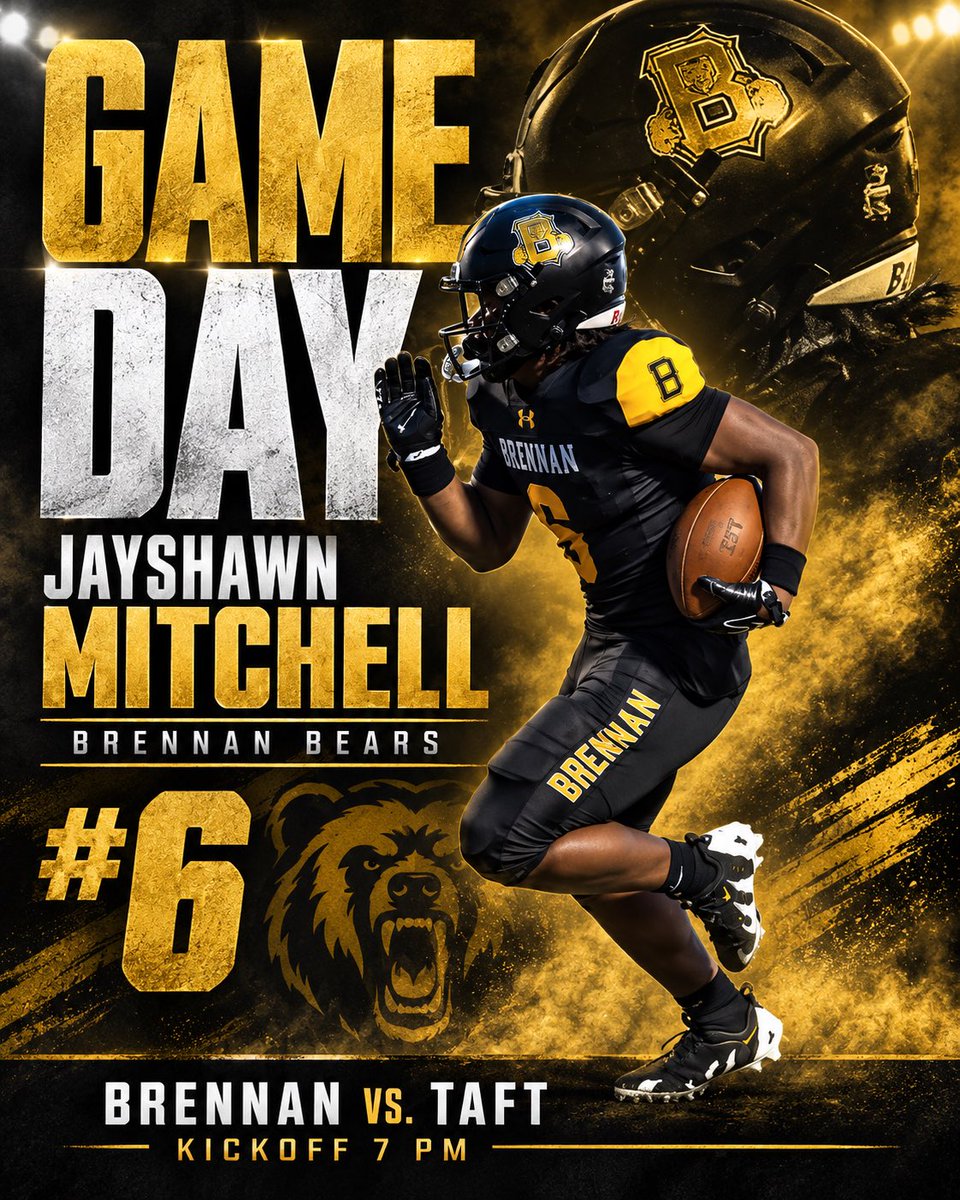 JAYMITCH_1's tweet photo. Week 3 Taft on the ⏰ 
💪🏾🏈💯
You can check us out tonight @ 7pm
 https://t.co/YQw7lTQn30 https://t.co/Bwa098cqsb