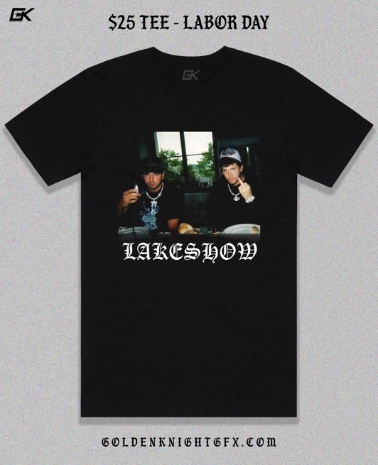 LALakersCenter's tweet photo. 🚨 I’m collaborating with @GoldenKnightGFX to giveaway one of his latest Luka/AR tees

To enter you MUST complete all steps:

— Follow @GoldenKnightGFX and @LALMuse
— Repost this post and comment your size

Drawing winner in exactly one week!! https://t.co/lBl3kGOvlY
