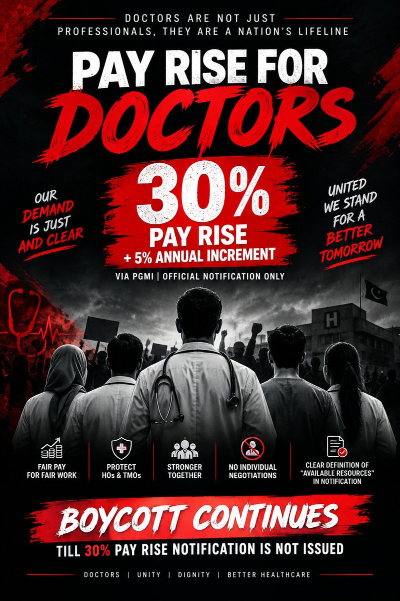 amirbb152's tweet photo. #30PercentPayRiseForDoctors https://t.co/Xv2ueGbSnO