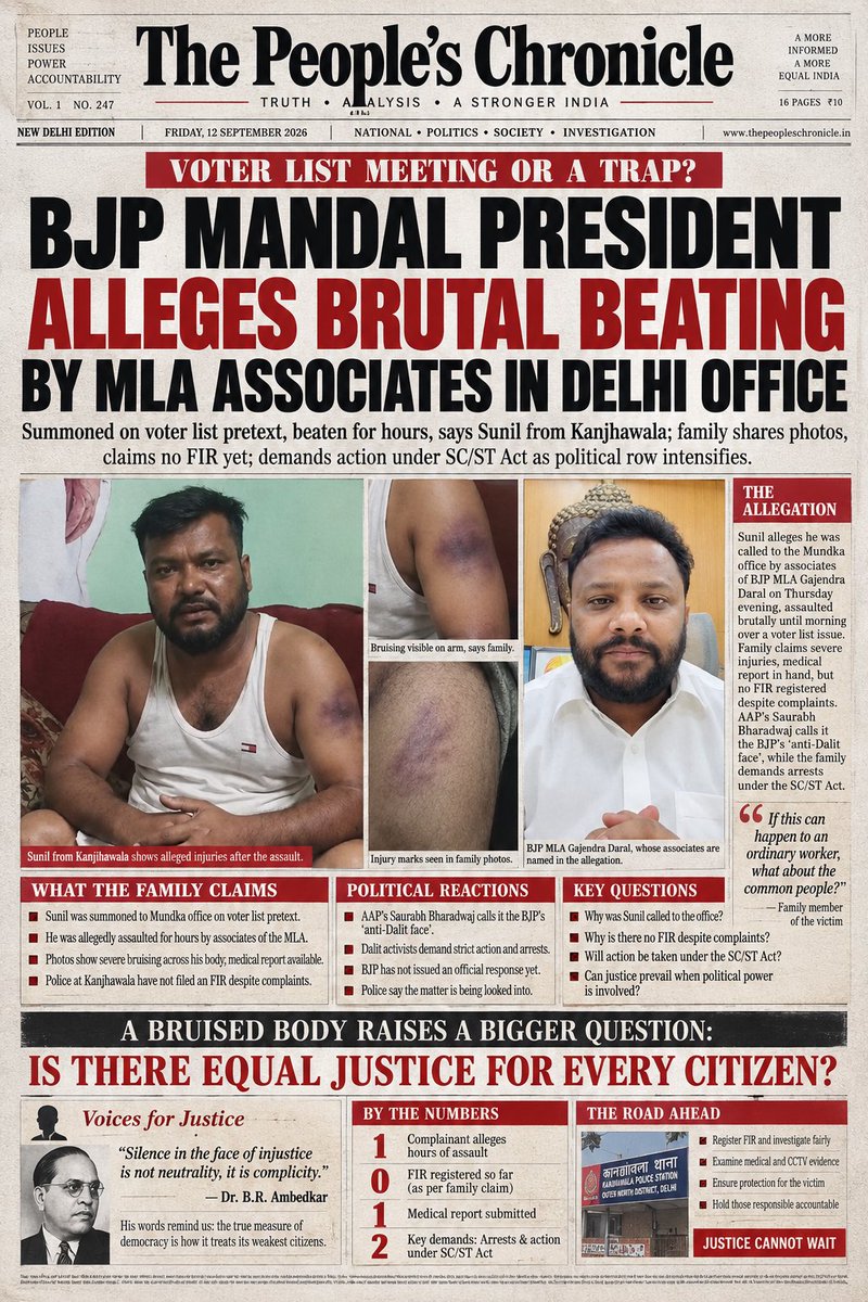 deepCH_2's tweet photo. @ImAvdheshkumar #Delhi #BJP #SCSTAct https://t.co/xuaBre62qN