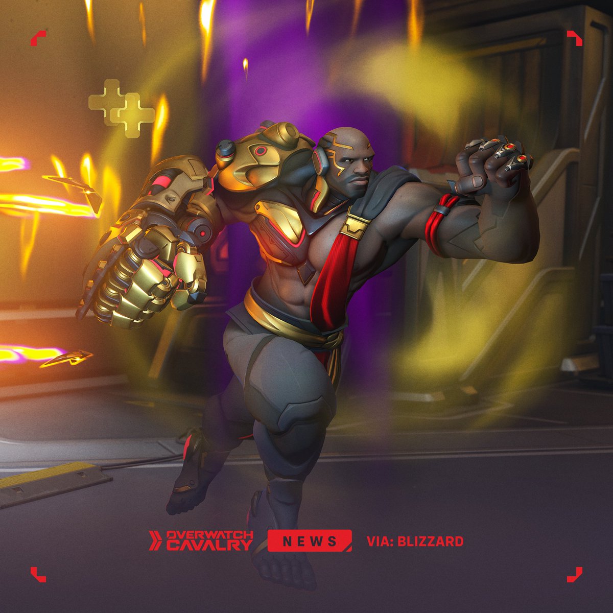 OWCavalry's tweet photo. New Look at Doomfist in #Overwatch 👊🏿 https://t.co/E7gCoHYjUK
