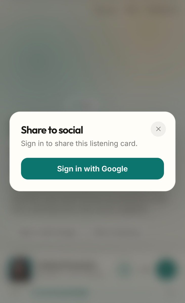 1vibe's tweet photo. New feature: Share to social

You can now generate custom listening cards directly from 1VIBE and drop them anywhere. Sign in to grab your card and show off what's currently in your rotation. https://t.co/magrPqp7jK