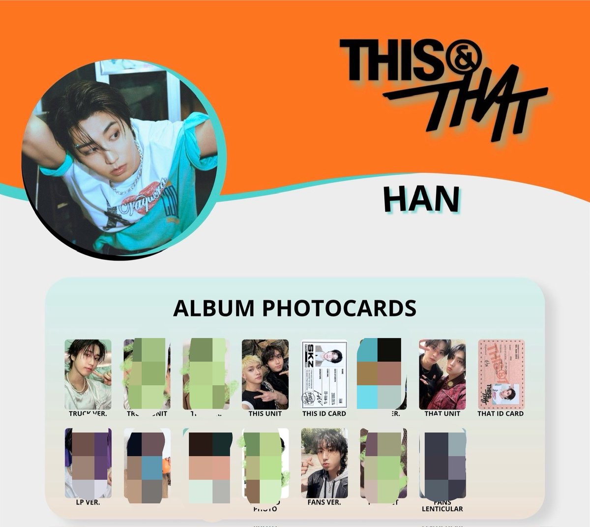 hanji0914's tweet photo. update

wtt stray kids ph

skz this &amp; that ver album pc

trade for han jisung equivalent
(magnet and album pcs)

shipping out from: qc, meetup weekends
kindly reply/dm to trade

bangchan leeknow changbin hyunjin felix seungmin in straykids this&amp;that truck https://t.co/c9AtnyknSt