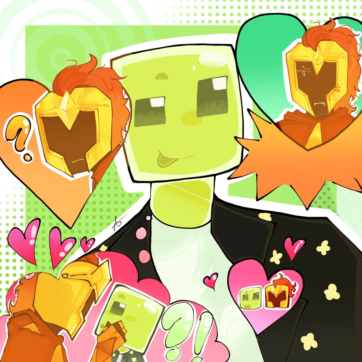 Ani_wom's tweet photo. This is the first drawing I've uploaded, please be kind to me 🥺

#slimeknight #dawtde https://t.co/cJOAckL1d2