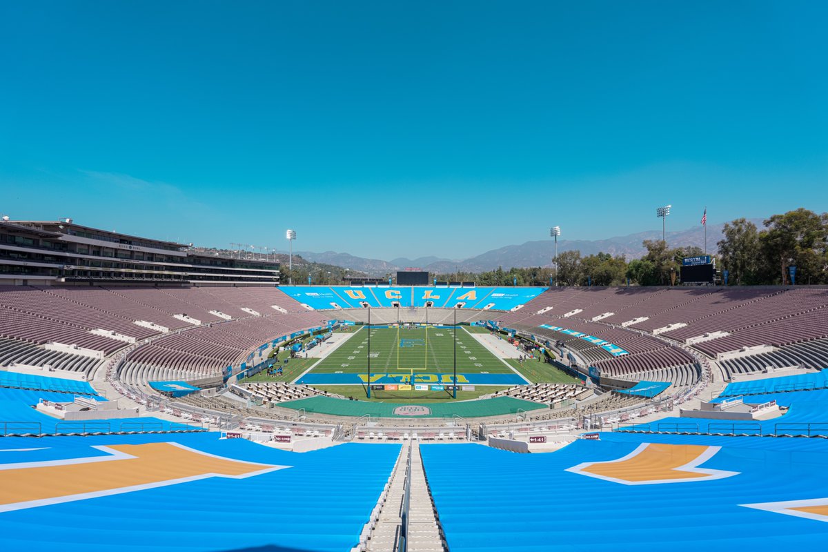 UCLAAthletics's tweet photo. 📍 @RoseBowlStadium https://t.co/c2gIYYTEqM