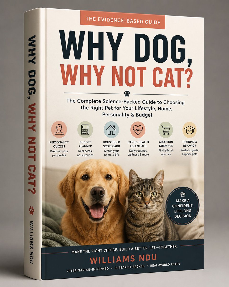 WilliamsNd73637's tweet photo. Stop relying on guesswork, stereotypes, or cute pictures. Why Dog, Why Not Cat? 
https://t.co/SYg8W0wPqq
#WhyDogWhyNotCat #PetGuide #DogLovers #CatLovers #PetCare #PetOwnership #DogOrCat #PetLovers https://t.co/9IAkACInwn