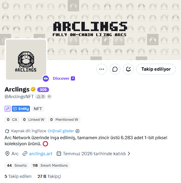 Zyntrixt's tweet photo. Giveaway 3x GTD from @ArclingsNFT

• Follow @ArclingsNFT
• Like + RT
• Comment your ETH wallet https://t.co/3EeuPXIQFH