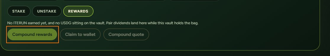 ite_run's tweet photo. @Imole83322427 you are not losing, you can unstake any time, but better is to first compound reward (stake what you have in reward) then unstake.

This selected will claim for you and add to stake. https://t.co/zPV1GMHLO8
