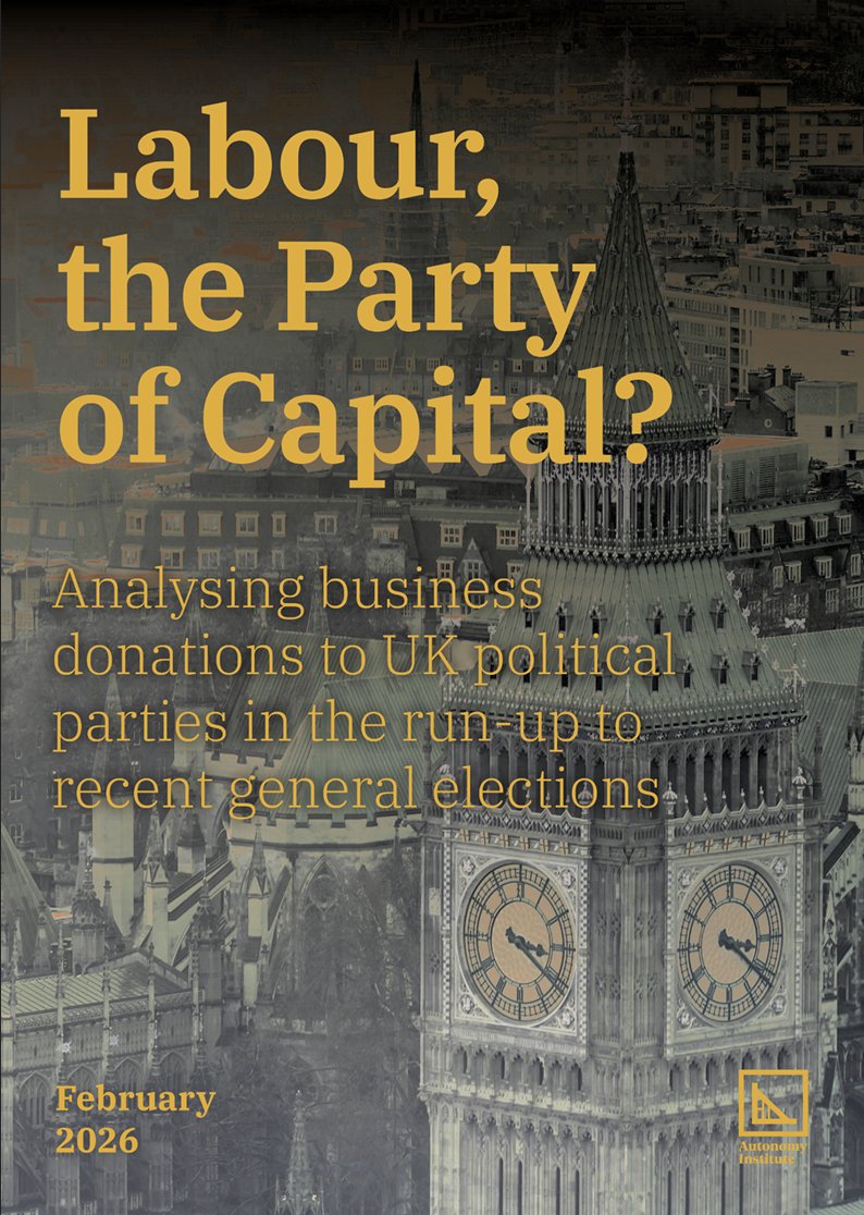 Autonomy_Inst's tweet photo. Want to know the lay of the land when it comes to political finance in the UK?

Want to understand how party donors benefit from public contracts? 

Want to know how to clean up politics in this country? 

Company donations analysis: https://t.co/SkdDNKoGZZ

Recent elections finance:
https://t.co/WPSa8UxfOI

Party donors and the contracts they receive:
https://t.co/aMCHw8QVyV

Key policy demands:
https://t.co/FiZchg7laD