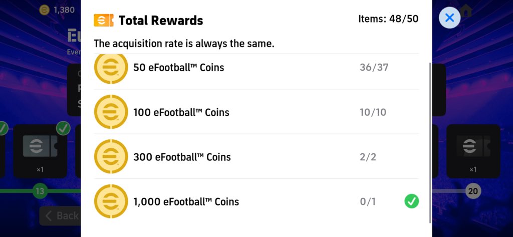 FAMOUS_011's tweet photo. 1k coin, efootball 😊😁 https://t.co/W8JT2amlVc