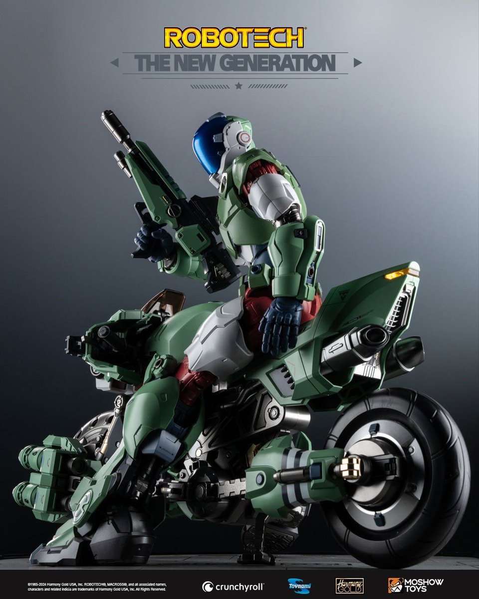 RobotechNews's tweet photo. The #Robotech: The New Generation Fully Transforming Cyclone  Is Now Shipping! 

ORDER HERE: https://t.co/SRV9JKnx37

#80s #anime #toys https://t.co/4bQrn2s6qi