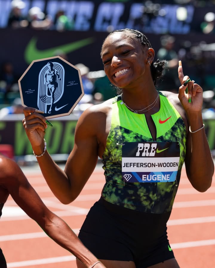 nikepreclassic's tweet photo. MJW does it again 😤

The 2025 and 2026 #PreClassic 100m champ just controlled the 100m in Budapest at the Ultimate Athletics Championship in 10.62 ✨ https://t.co/Sw8BN2HvWO