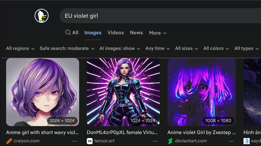 jex_leidy's tweet photo. wth. i couldn't remember her name, wasn't there an ad campaign recently that had a girl named violet? the community took her and turned her against the narrative? 
Whats up with brave search????
@brave @freespeech https://t.co/VJsGHPBshK