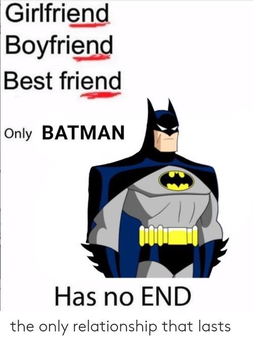 urfavbatman's tweet photo. That’s why u need Batman in ur life https://t.co/yBPDLqZN6L