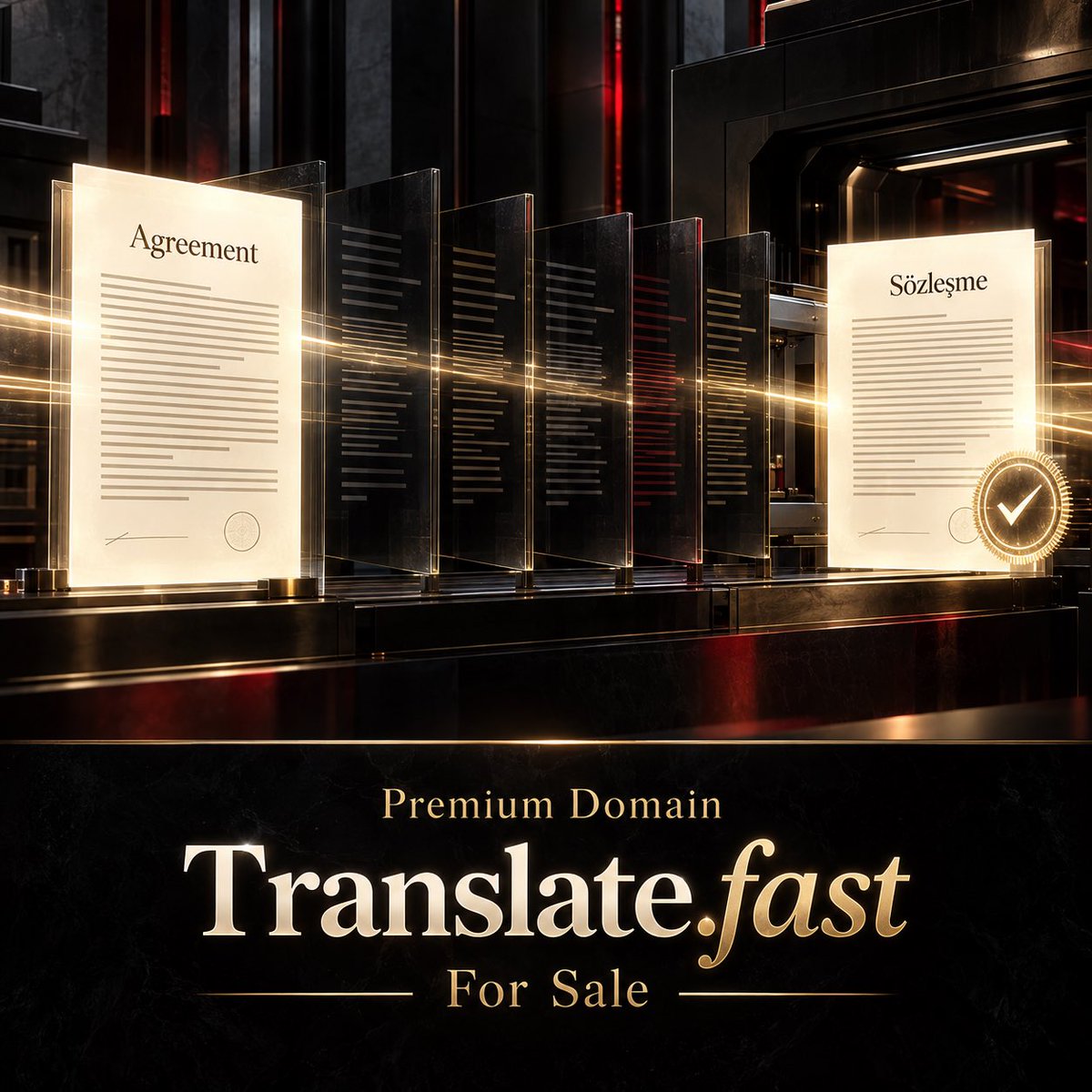 Daseingram's tweet photo. 🌟 Language should never slow down a conversation.
https://t.co/yHzEgX5Q42 is a premium digital identity for real time AI translation across speech, documents, meetings and video.
Available for acquisition.
#AI #Translation #LanguageTech #SaaS #DomainNames https://t.co/KgMWeqPNbR