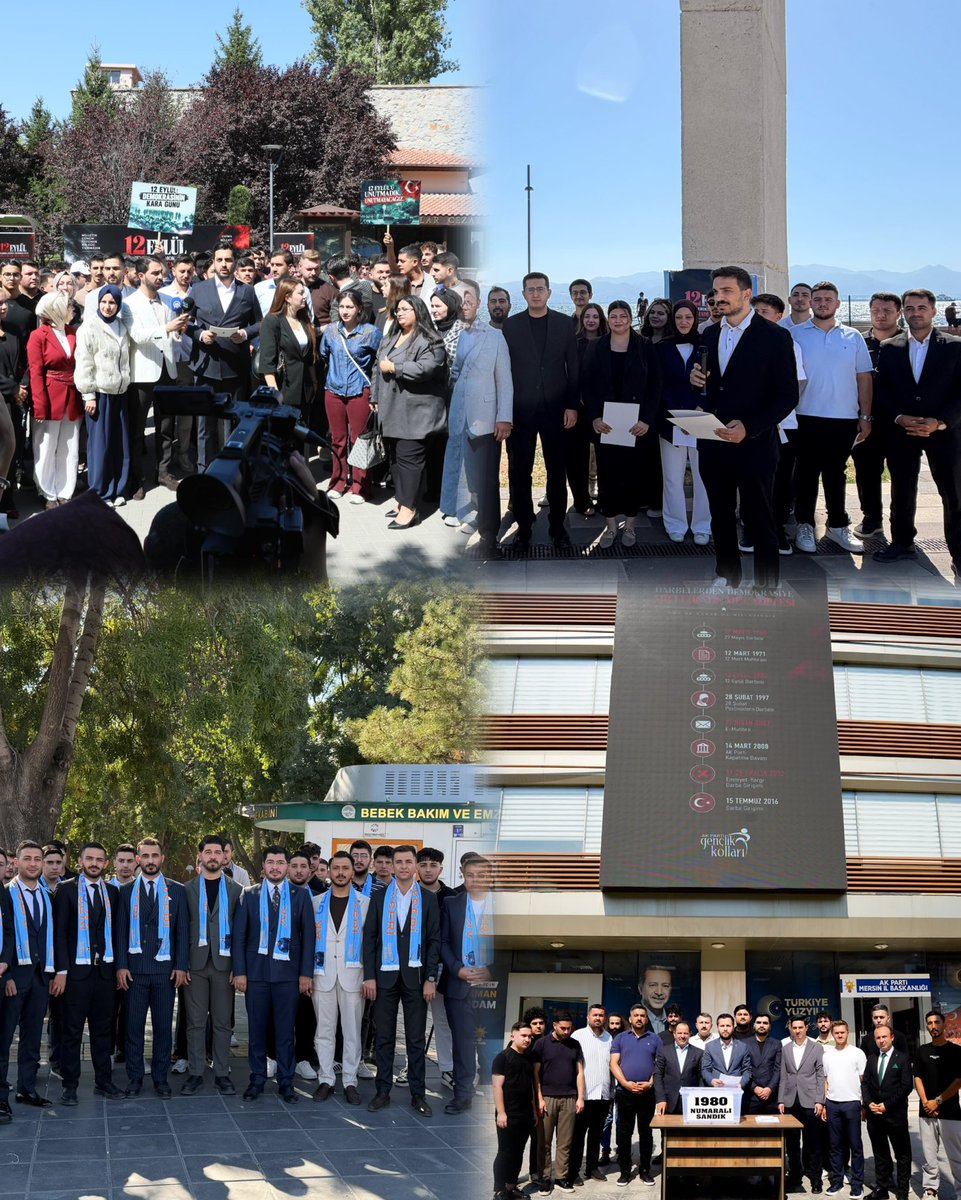 avyusufibis's tweet photo. AK Gençlik olarak, 81 ilimizin şehir meydanlarında 12 Eylül darbesinin 46. yıl dönümünde eş zamanlı olarak “1980 Numaralı Sandık” ve milli irade mücadelemizi anlatan görsellerimizi kurarak basın açıklamamızı gerçekleştirdik.

Bugün de vesayete, darbelere ve milli iradeyi hedef alan her türlü girişime karşı dimdik duruyoruz.

Gençler olarak demokrasimize ve özgürlüğümüze sahip çıkmaya devam edeceğiz.