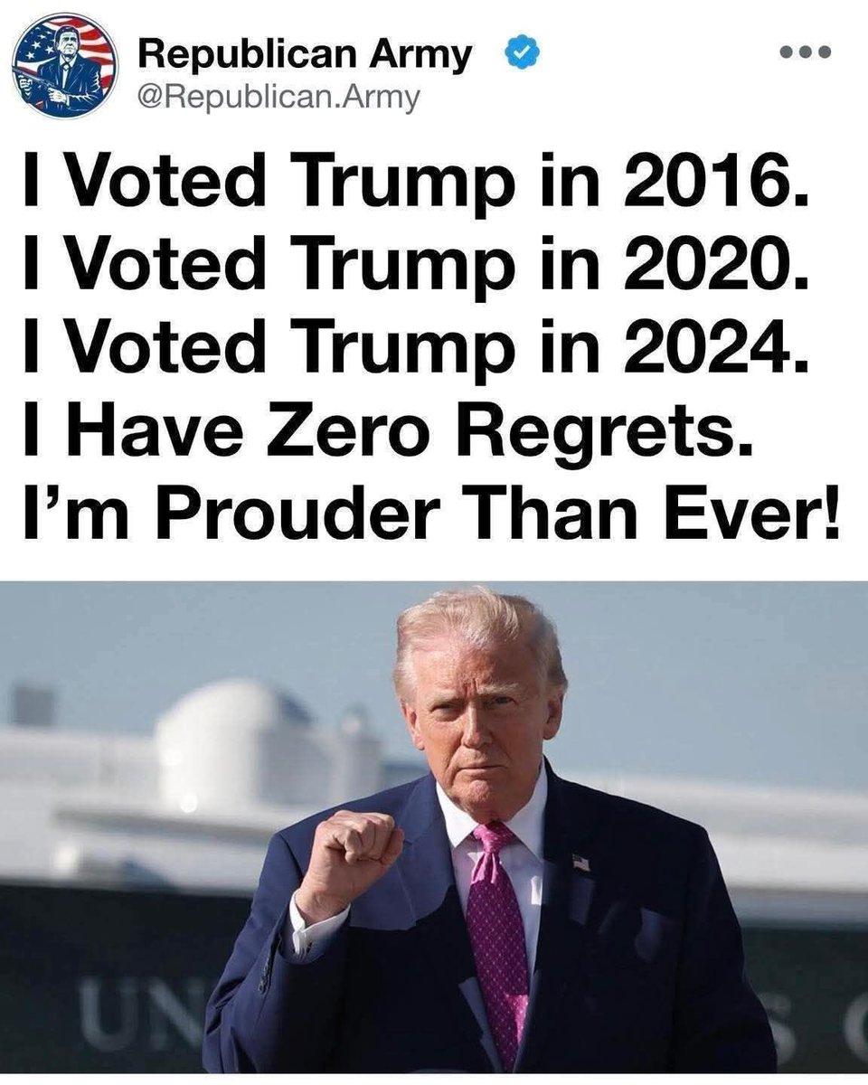 arva61138's tweet photo. And I'll vote for him again in mid-terms and in 2028 if possible. https://t.co/cX7SUbaHmZ