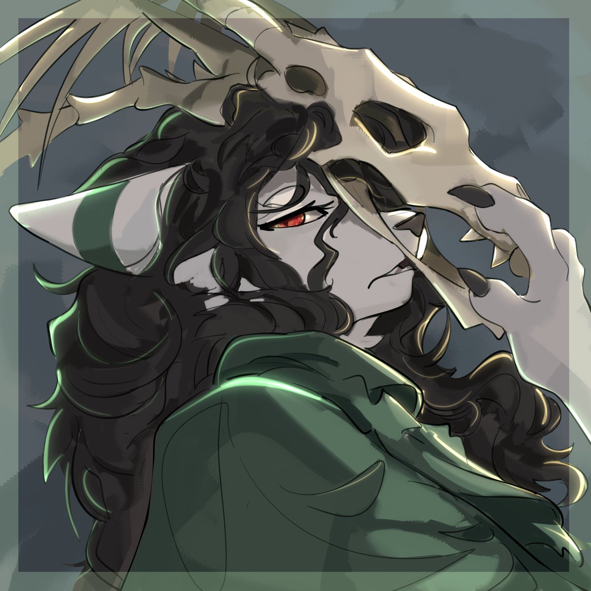 maybestyx's tweet photo. skull emoji https://t.co/unaDI3SrvR