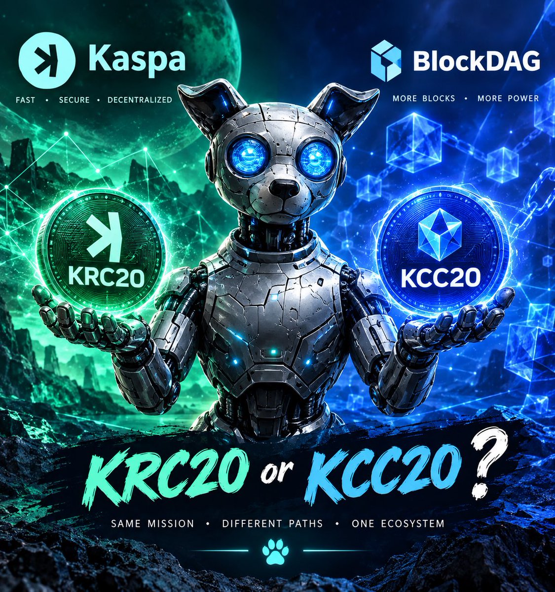 BiteOnKas's tweet photo. 🐶🦴 BITE wants to know…

We’ve all been talking about KRC20, but what’s your take on KCC20? 👀

🔵 Is it a serious contender?
🚀 Does it have real potential?
🤔 Or are you sticking with KRC20?

Tell BITE what you think! 👇

#BITE #KCC20 #BlockDAG #Kaspa #KRC20 #CryptoCommunity https://t.co/B77DbLO9aa