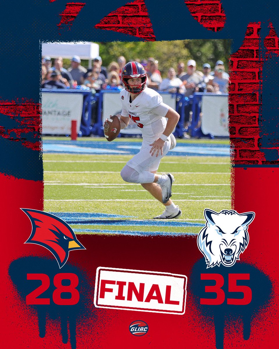 svsu_football's tweet photo. FINAL 🔴🔴🔴🔴
#BeaksUP | #GoCards | #AxeBowl https://t.co/QSgX1eMJ9N