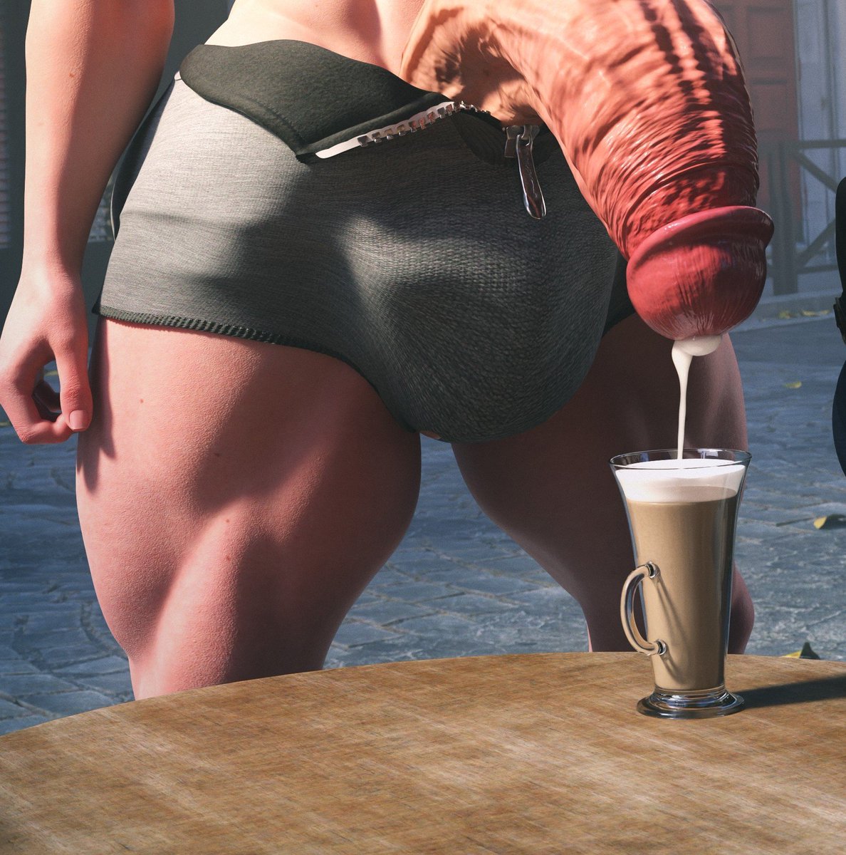 Sweet_SugahBun's tweet photo. @Ruichan_Art I think she'll like a bit of CREAM on her juice https://t.co/FFFZzUCrQq