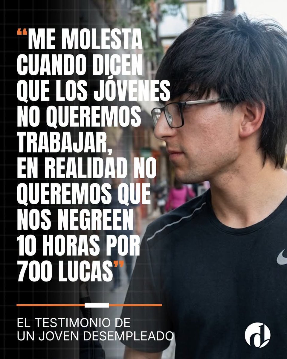 delfideKici's tweet photo. Totalmente de acuerdo.
El ser joven no habilita a tener que ser explotado.
Todos tenemos derecho a tener un sueldo digno. https://t.co/vrl0izkkYo