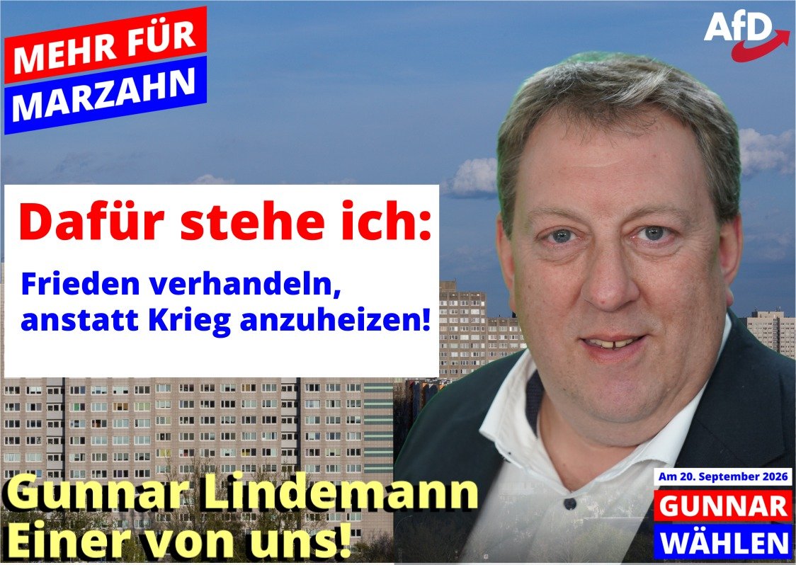 AfDLindemann's tweet photo. Am 20. September #AfD wählen. https://t.co/tXuDTAR3G3