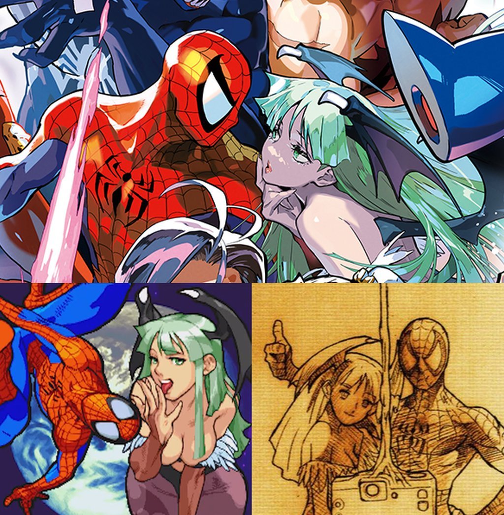 Mohamma68965878's tweet photo. Spider-Man X Morrigan https://t.co/j50Lj8EMIv