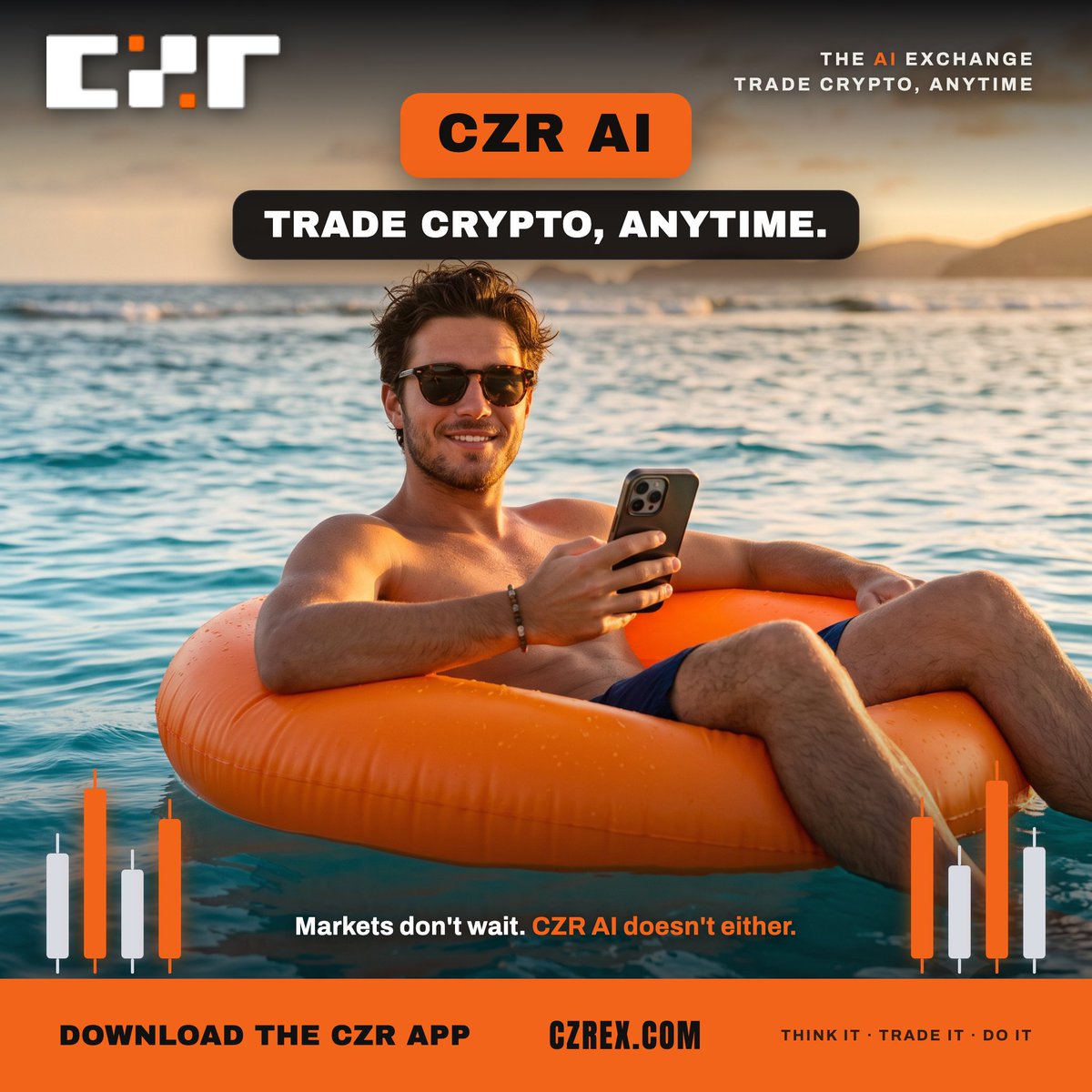0x_Megatron's tweet photo. When I moved from crypto into looking at broader markets, one barrier stood out more than fees or volatility.

The knowledge wall.

You see a move. You want in. But you haven't had time to actually understand it, the chart, the news, what's happening on-chain. So you do one of two things: you skip it, or you take it blind and call it a "gut feel."

Neither is good. And I think the knowledge wall is one of the most underrated barriers to trading.

Your time doesn't scale with the market. The opportunity doesn't wait for you to finish researching.

This is the part I find interesting about where exchanges are heading, and it's what we work on at @czrexchange 

The idea isn't to bury you in more charts and more data. It's to have CZR AI do the research alongside you, so you understand a move before you take it, not after.

To be clear: AI doesn't make you right. Nothing does. But it removes the "I didn't have time to understand this" wall, and that changes who gets to participate.

That's the pattern I keep seeing. The real shift isn't putting assets in a nicer app. It's removing the walls that made markets feel out of reach in the first place.

Fees. Hours. Capital. And now, the knowledge wall.

That last one might be the most important.
#Crypto #Trading #AI #Web3 #CZR