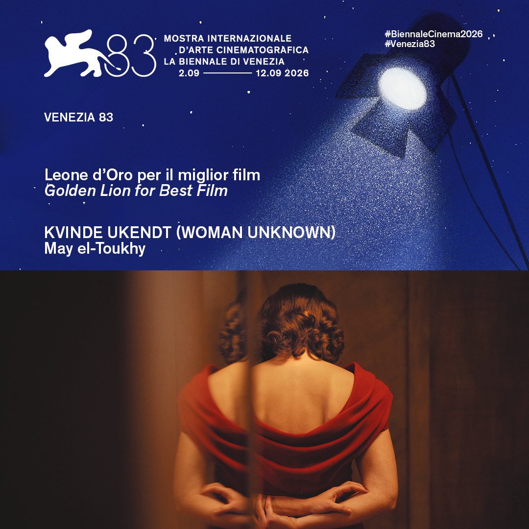 Luiz_Fernando_J's tweet photo. And the big winner of the #GoldenLion for Best Film at the #VeniceFilmFestival was the danish drama #WomanUnknown aka #Kvindeukendt directed by #MayelToukhy.
Its leading actress #MathildeArcel has also been awarded with the #VolpiCup as Best Actress at #Venezia83! https://t.co/WRJmDs0DkH