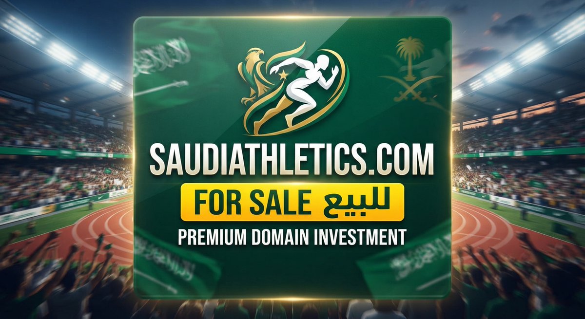CARSALBUM's tweet photo. Own https://t.co/FVQMxQgXdY, a premier domain perfectly positioned for the massive surge in Saudi sports, athletics, and the 2034 World Cup. High SEO value, strong brandability, and immense B2B potential in a booming market. #domainforsale #saudi https://t.co/eTzz6OrrU8