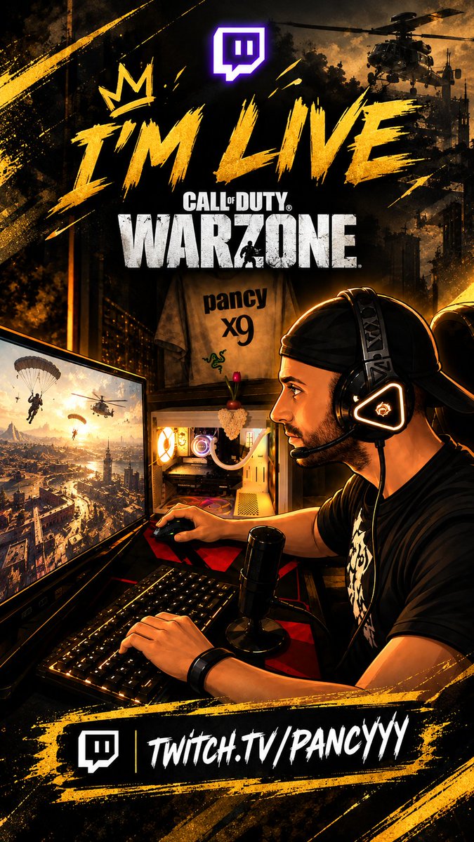 pancyyy_'s tweet photo. https://t.co/dyIdW7uVXQ
#Warzone #CallOfDuty #Twitch #Gaming #LiveNow #Pancyyy https://t.co/X5DO3AUXHt