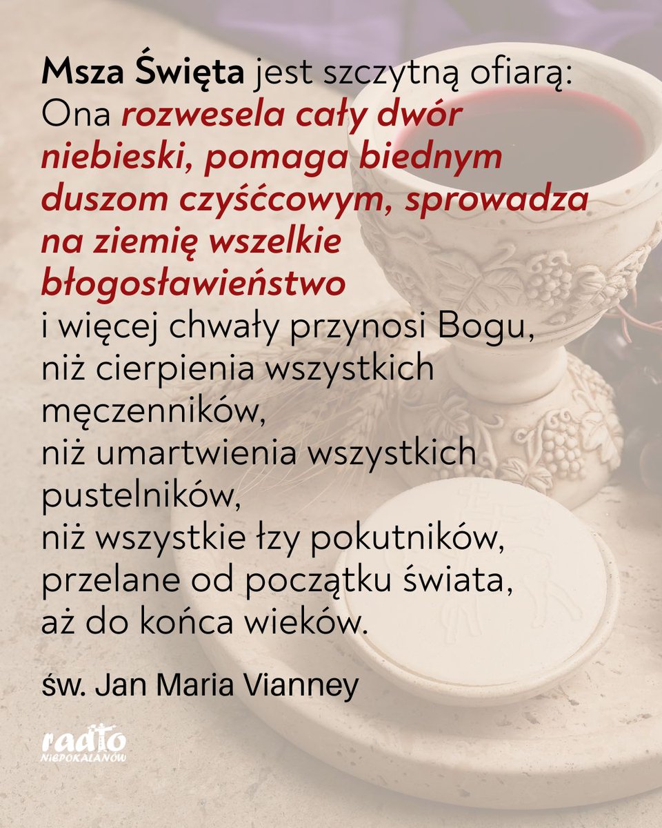 Rd_Niepokalanow's tweet photo. A #niedziela będzie dla nas!
#Eucharystia #Msza #Mszasw #SwJanMariaVianney #Vianney https://t.co/fIEyPHLEmM