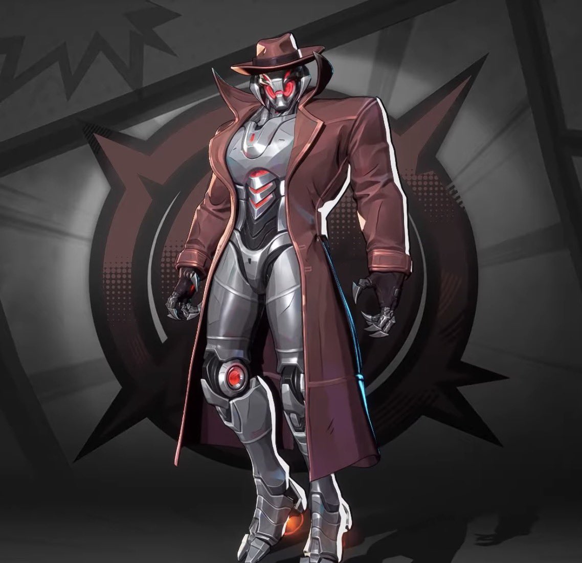 OnuaPrime's tweet photo. @Peddlerxo @iligy1 @PlayOverwatch Reminds me to the ultron 15 skin from marvel rivals with the colors of his legendary skin https://t.co/Bf2OvQB6BO